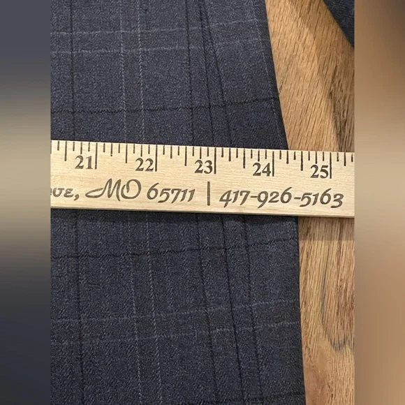 Blue pronto Uno wool suit jacket size means 44 regular - Picture 9 of 13